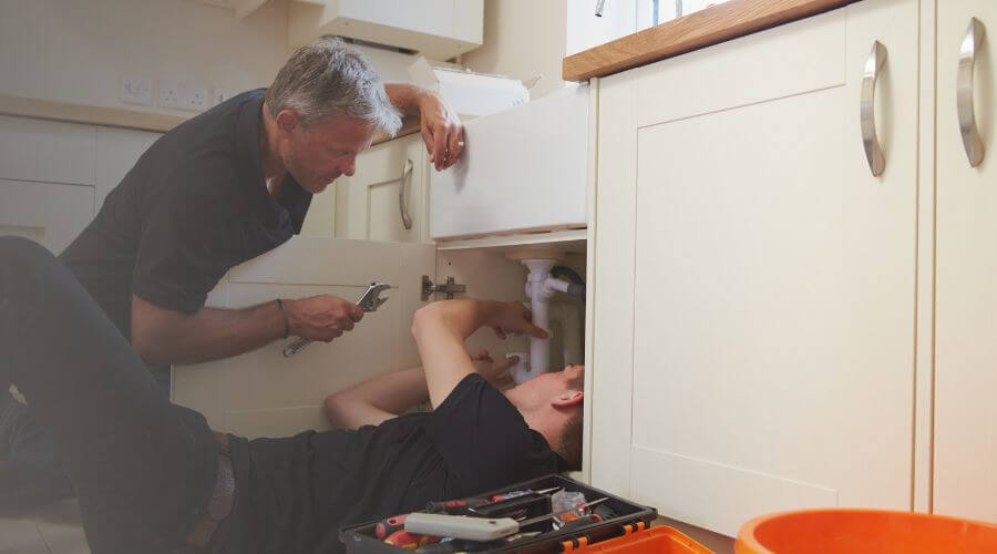 Professional burst pipe repair services in New Athens, OH
